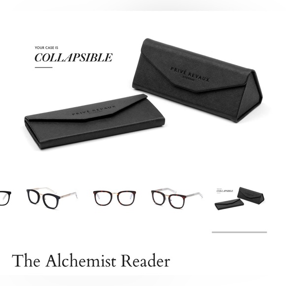 PRIVÉ REVAUX “Alchemist” Reader glasses W  bluelight filtering - Picture 4 of 7